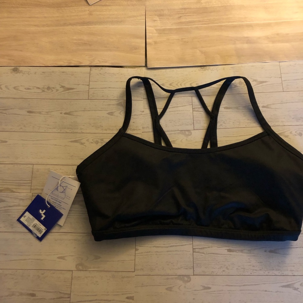 Black Women's Sports Bra